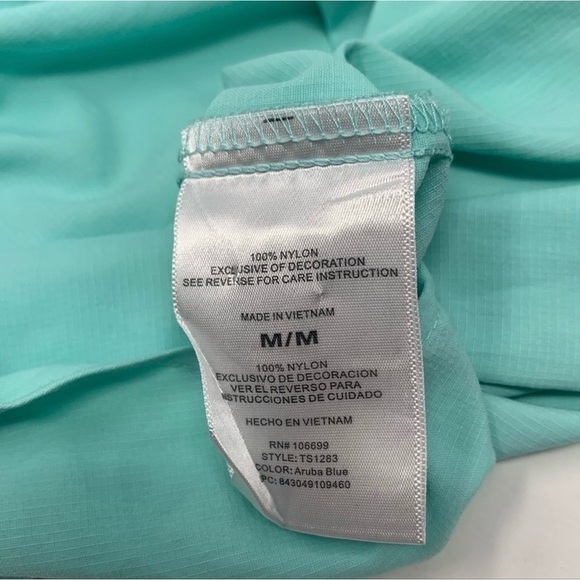 Men’s HABIT Green Vented Short Sleeve Fishing Shirt Size Medium - Picture 6 of 6